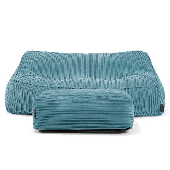 Zitzakbank Sloucher - Corduroy Petrol 01