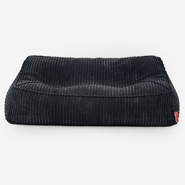 Zitzakbank Sloucher - Corduroy Zwart 01