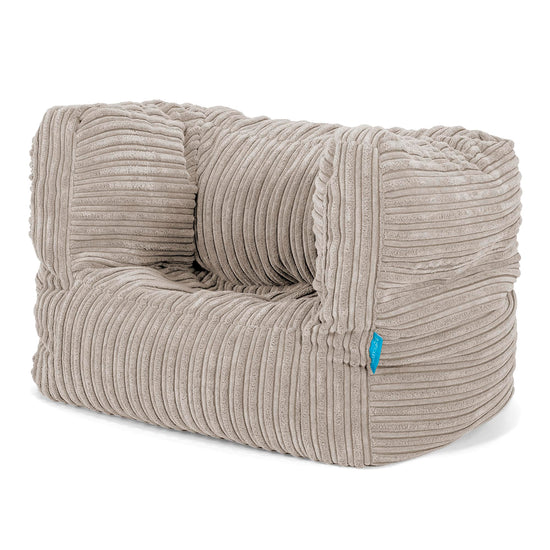 Kinder Zitzakfauteuil Albert 1-5 jaar oud - Corduroy Mink 02