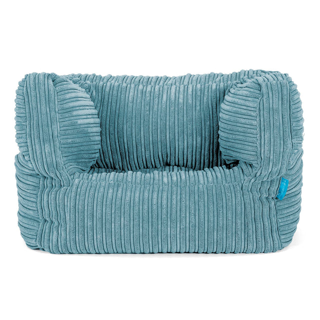 Kinder Zitzakfauteuil Albert 1-5 jaar oud - Corduroy Petrol 01