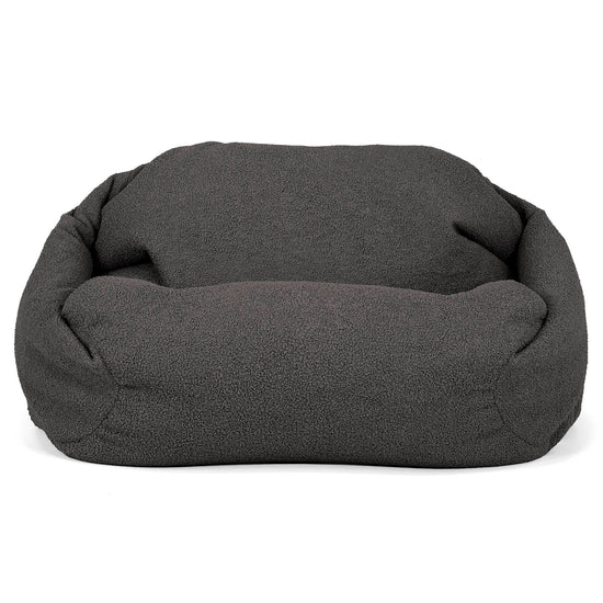 Zitzakfauteuil Sabine - Boucle Graphite Grijs_01