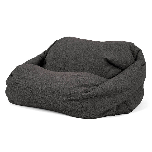 Zitzakfauteuil Sabine - Boucle Graphite Grijs_02
