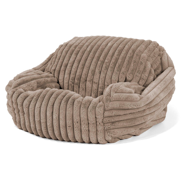Zitzakfauteuil Sabine - Ultra Pluche Corduroy Mink 02