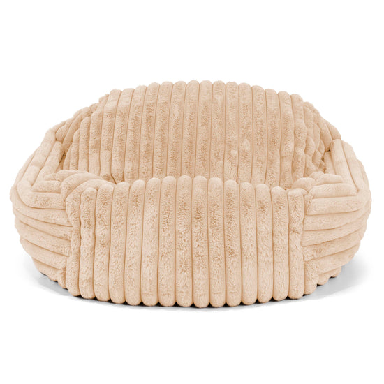 Zitzakfauteuil Sabine - Ultra Pluche Corduroy Perzik 01