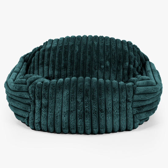 Zitzakfauteuil Sabine - Ultra Pluche Corduroy Teal 01