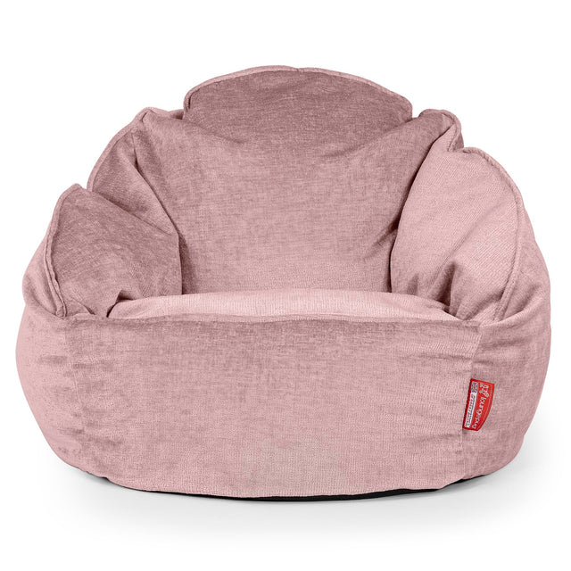 Zitzakstoel Bubble - Chenille Roze 01