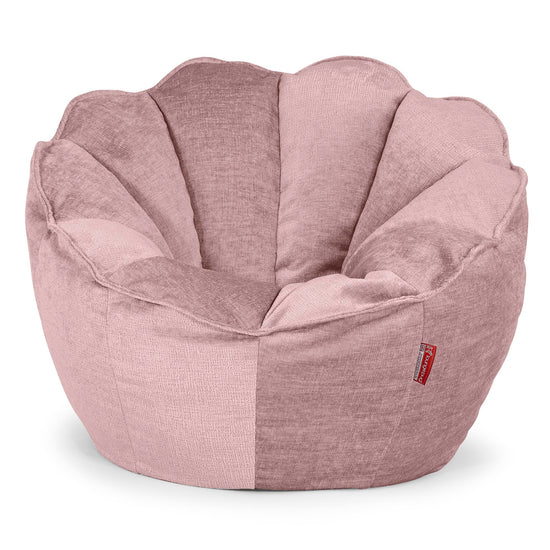 Zitzakstoel Natalia Sacco - Chenille Roze 01
