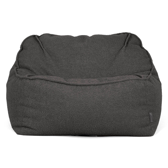 Zitzakstoel Sloucher - Boucle Graphite Grijs_01