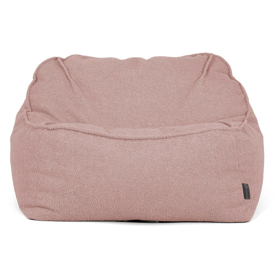 Zitzakstoel Sloucher - Boucle Roze_01