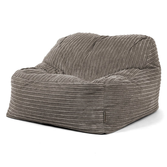 Zitzakstoel Sloucher - Corduroy Graphite Grijs 03
