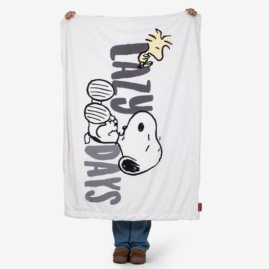 Snoopy Bank Sierdeken - Lui 01