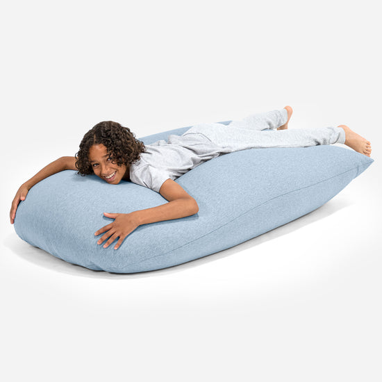 Zitzak Grande XL - Stretchy Katoen Baby Blauw 04
