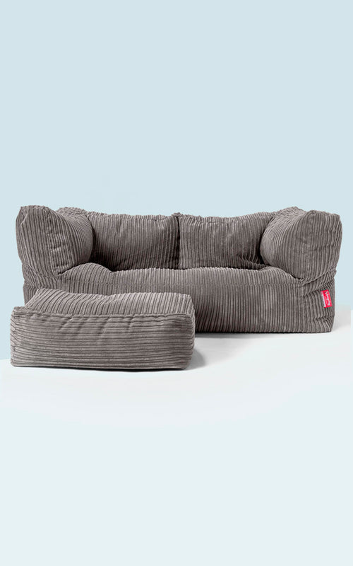 Josephine Zitzak Bank - Corduroy Bosgroen
