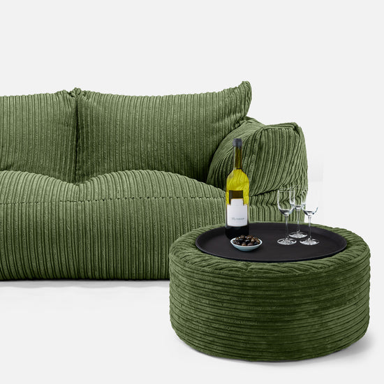 Josephine Zitzak Bank - Corduroy Bosgroen 03