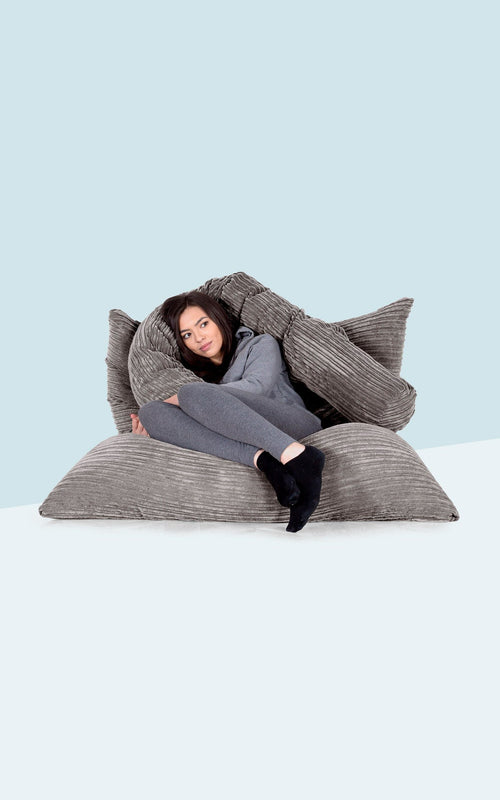 Josephine Zitzak Fauteuil - Corduroy Bosgroen