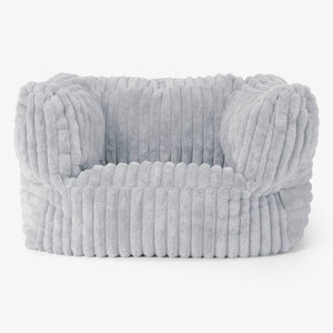 Albert Zitzak Fauteuil - Ultra Pluche Corduroy Eendenei Blauw