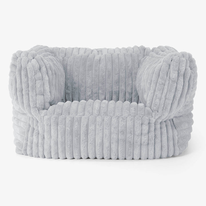 Albert Zitzak Fauteuil - Ultra Pluche Corduroy Eendenei Blauw 01