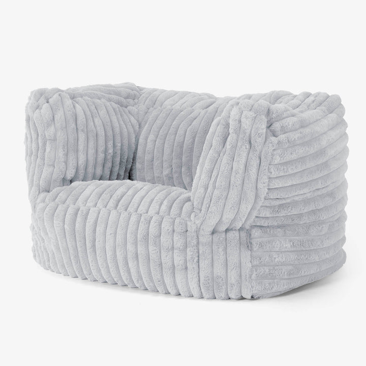 Albert Zitzak Fauteuil - Ultra Pluche Corduroy Eendenei Blauw 03