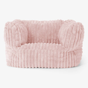 Albert Zitzak Fauteuil - Ultra Pluche Corduroy Stoffig Roze