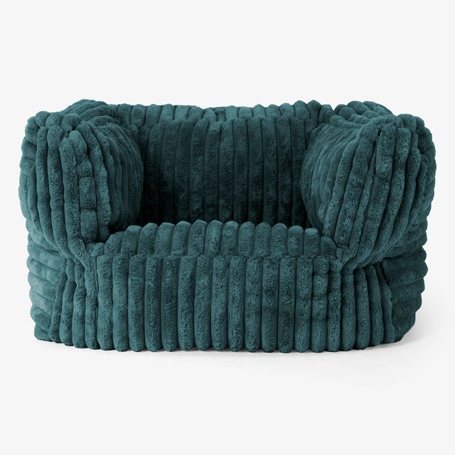 Albert Zitzak Fauteuil - Ultra Pluche Corduroy Teal 01