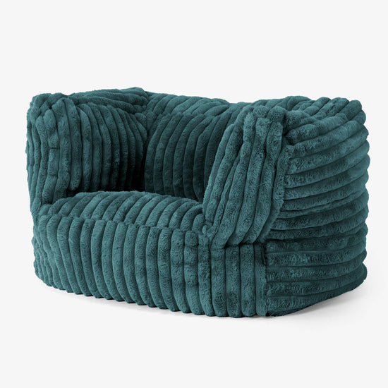 Albert Zitzak Fauteuil - Ultra Pluche Corduroy Teal 03