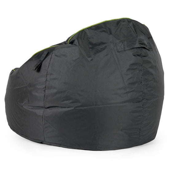 Egg Gamer Zitzak - Zwart / Groen 03