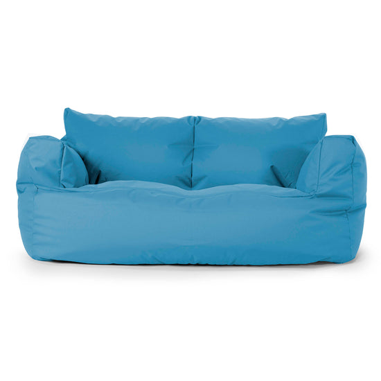 Josephine Zitzak Bank - Gemakkelijk Onderhoud Buiten Turquoiseblauw 01