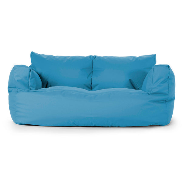 Josephine Zitzak Bank - Gemakkelijk Onderhoud Buiten Turquoiseblauw 01