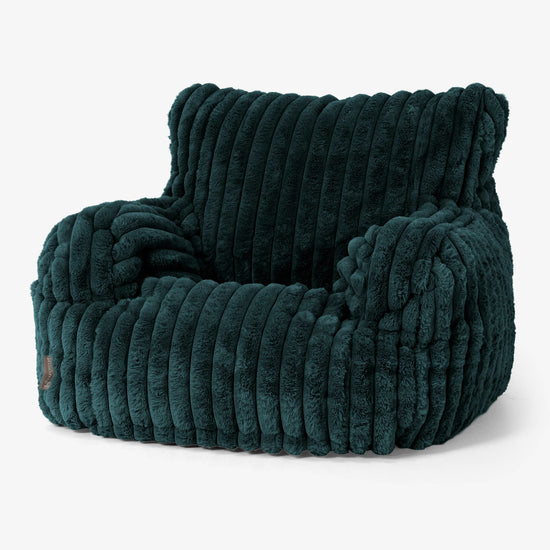 Josephine Zitzak Fauteuil - Ultra Pluche Corduroy Teal 01