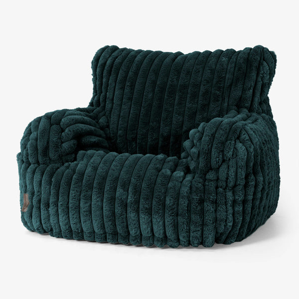 Josephine Zitzak Fauteuil - Ultra Pluche Corduroy Teal 01