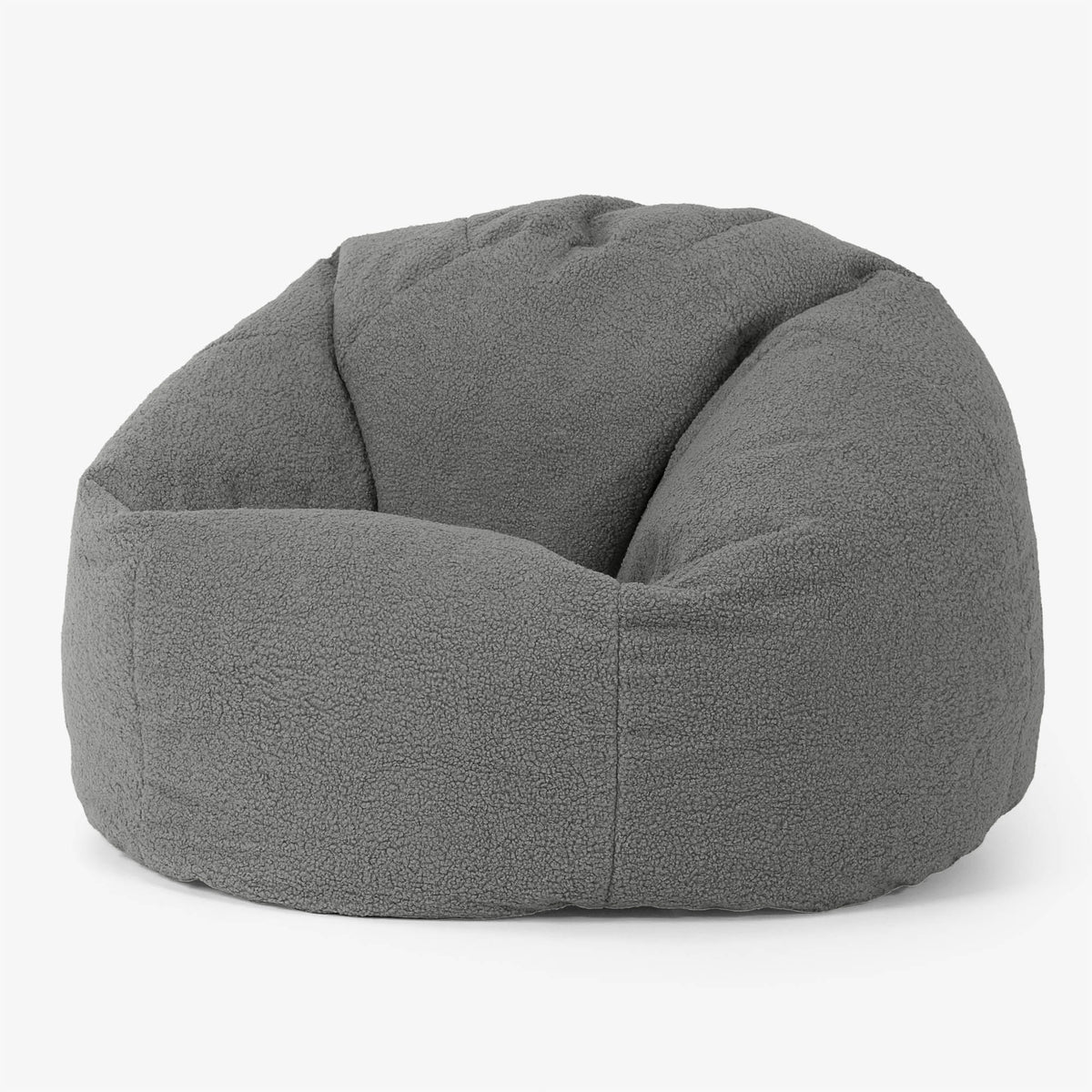 Atmosphera Opbergpoef - Zilvergrijs - 76 x 38 x 38 cm - PU - Stoel