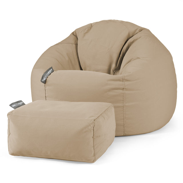 Klassieke Zitzak Stoel - Olefin Beige 02
