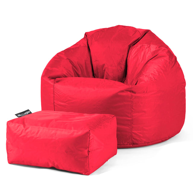 Klassieke Zitzak Stoel - SmartCanvas™ Rood 02