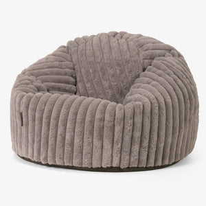 Klassieke Zitzak Stoel - Ultra Pluche Corduroy Mink