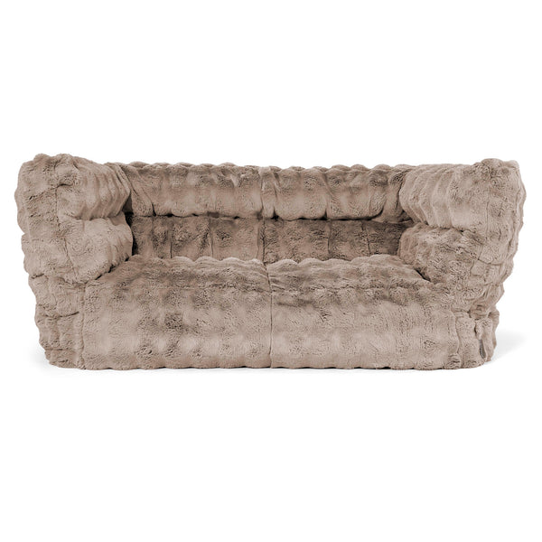Louis 2-zitsbank Zitzak - Namaakbont Bubble Mink 01