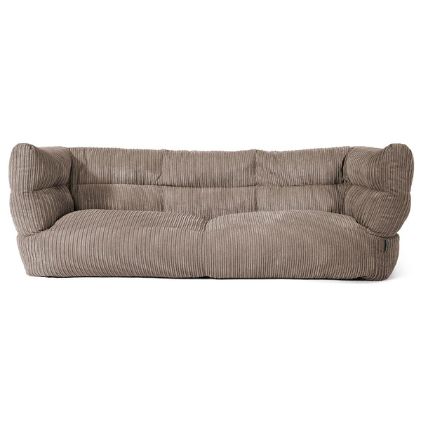 Louis 3-zitsbank Zitzak - Corduroy Beigegrijs 01