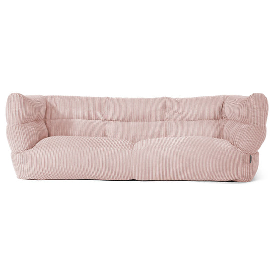 Louis 3-zitsbank Zitzak - Corduroy Blozen Roze 01