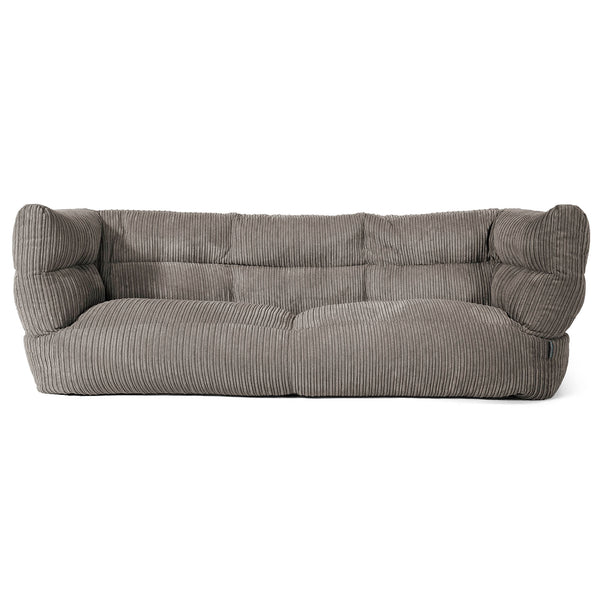 Louis 3-zitsbank Zitzak - Corduroy Graphite Grijs 01
