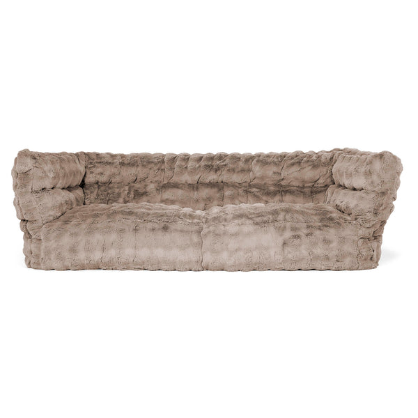 Louis 3-zitsbank Zitzak - Namaakbont Bubble Mink 01