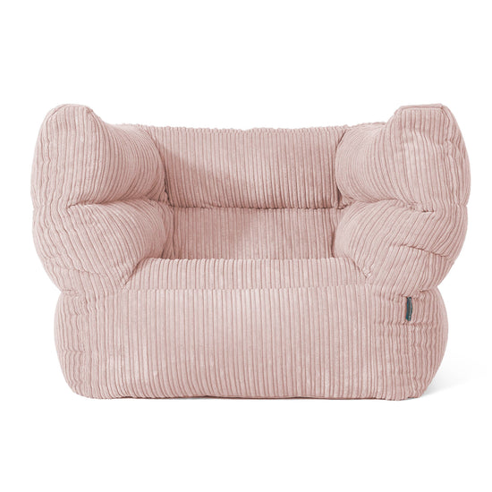 Louis Zitzak Fauteuil - Corduroy Blozen Roze 01