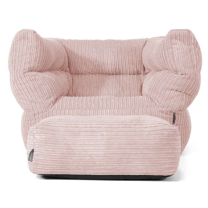 Louis Zitzak Fauteuil - Corduroy Blozen Roze 02