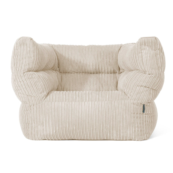 Louis Zitzak Fauteuil - Corduroy Crème 01