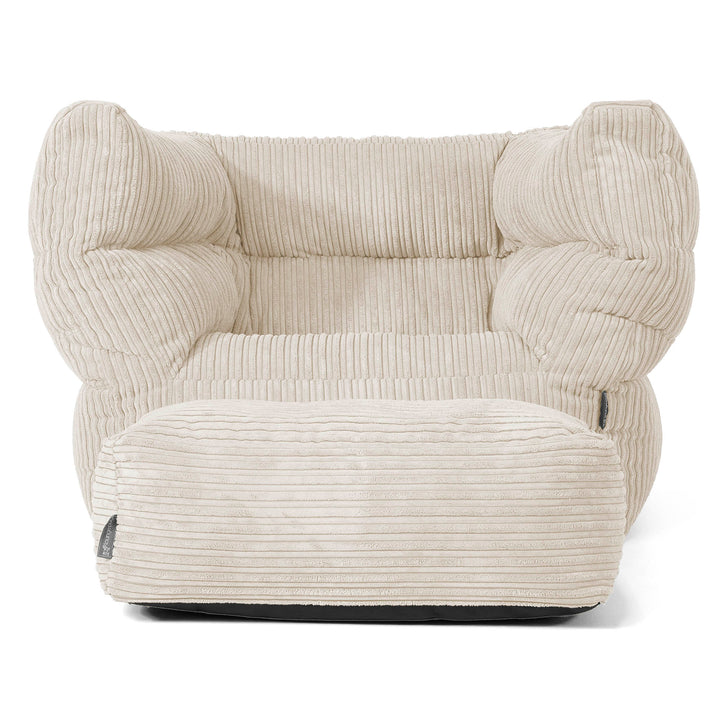 Louis Zitzak Fauteuil - Corduroy Crème 02