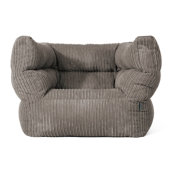 Louis Zitzak Fauteuil - Corduroy Graphite Grijs 01