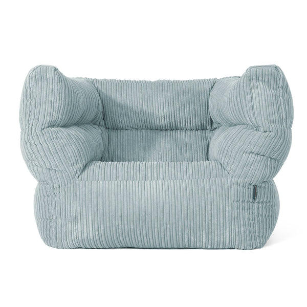 Louis Zitzak Fauteuil - Corduroy Mintgroen 01