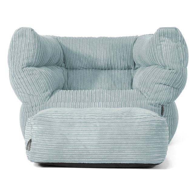 Louis Zitzak Fauteuil - Corduroy Mintgroen 02