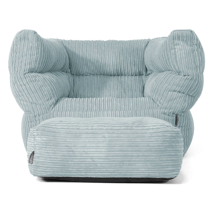 Louis Zitzak Fauteuil - Corduroy Mintgroen 02