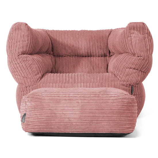Louis Zitzak Fauteuil - Corduroy Perzik 02