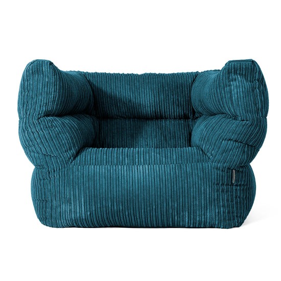 Louis Zitzak Fauteuil - Corduroy Teal 01