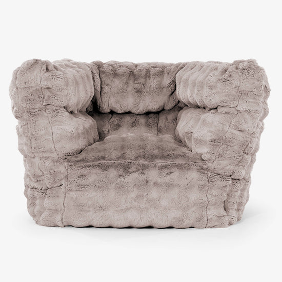 Louis Zitzak Fauteuil - Namaakbont Bubble Mink 01